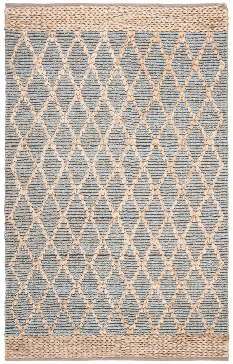 Safavieh Natural Fiber Nf951L Light Blue Rugs.