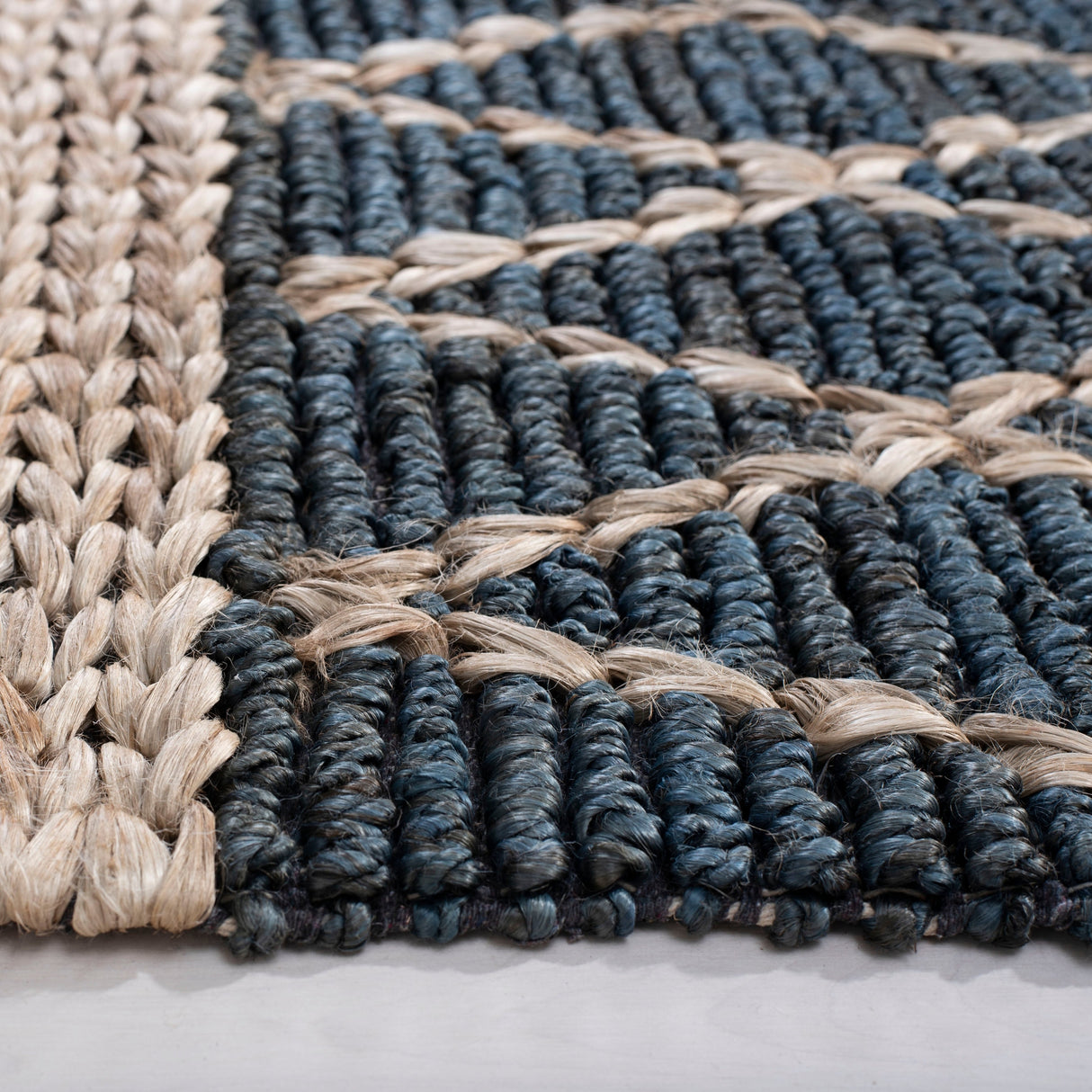 Safavieh Natural Fiber Nf951M Blue Rug.
