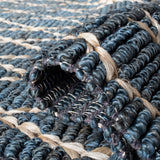 Safavieh Natural Fiber Nf951M Blue Rug.