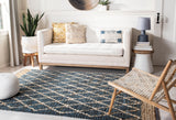 Safavieh Natural Fiber Nf951M Blue Rug.