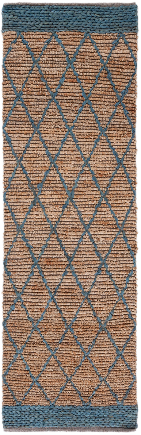 Safavieh Natural Fiber Nf951N Natural/Navy Area Rug