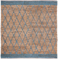 Safavieh Natural Fiber Nf951N Natural/Navy Area Rug