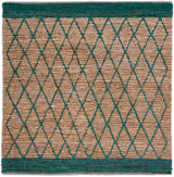Safavieh Natural Fiber Nf951X Natural/Dark Green Rugs.