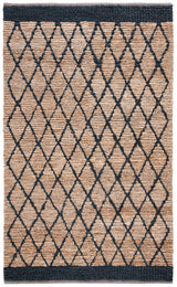 Safavieh Natural Fiber Nf951Z Natural/Black Rugs.