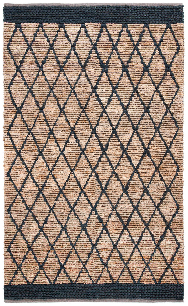 Safavieh Natural Fiber Nf951Z Natural/Black Area Rug