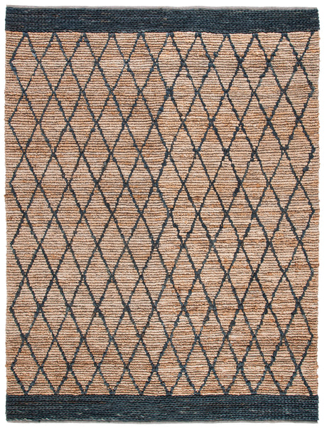 Safavieh Natural Fiber Nf951Z Natural/Black Area Rug