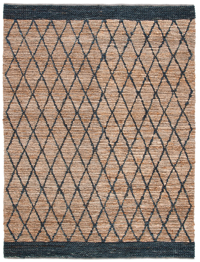 Safavieh Natural Fiber Nf951Z Natural/Black Area Rug