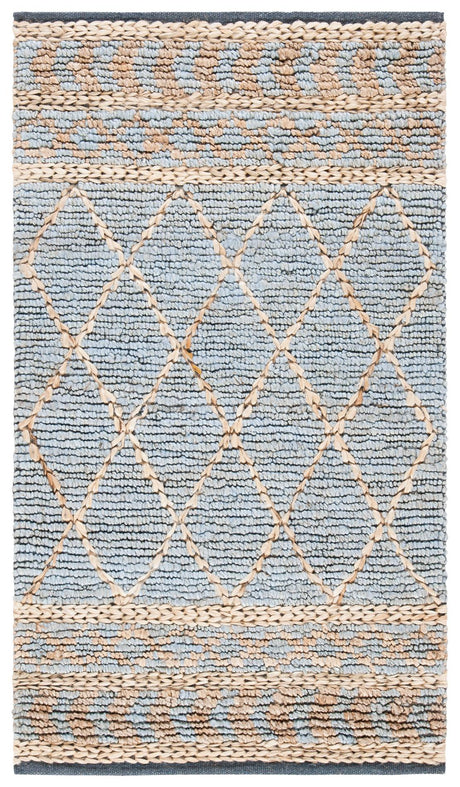 Safavieh Natural Fiber Nf955N Natural/Blue Area Rug