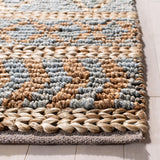 Safavieh Natural Fiber Nf955N Natural/Blue Rugs.