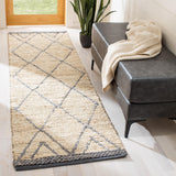 Safavieh Natural Fiber Nf956F Natural/Grey Rugs.