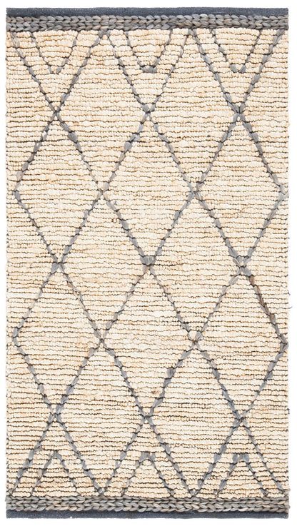 Safavieh Natural Fiber Nf956F Natural/Grey Area Rug