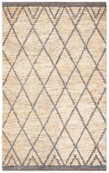 Safavieh Natural Fiber Nf956F Natural/Grey Rugs.