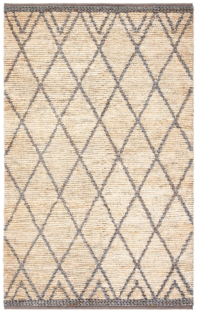 Safavieh Natural Fiber Nf956F Natural/Grey Area Rug