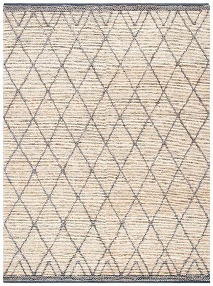 Safavieh Natural Fiber Nf956F Natural/Grey Area Rug