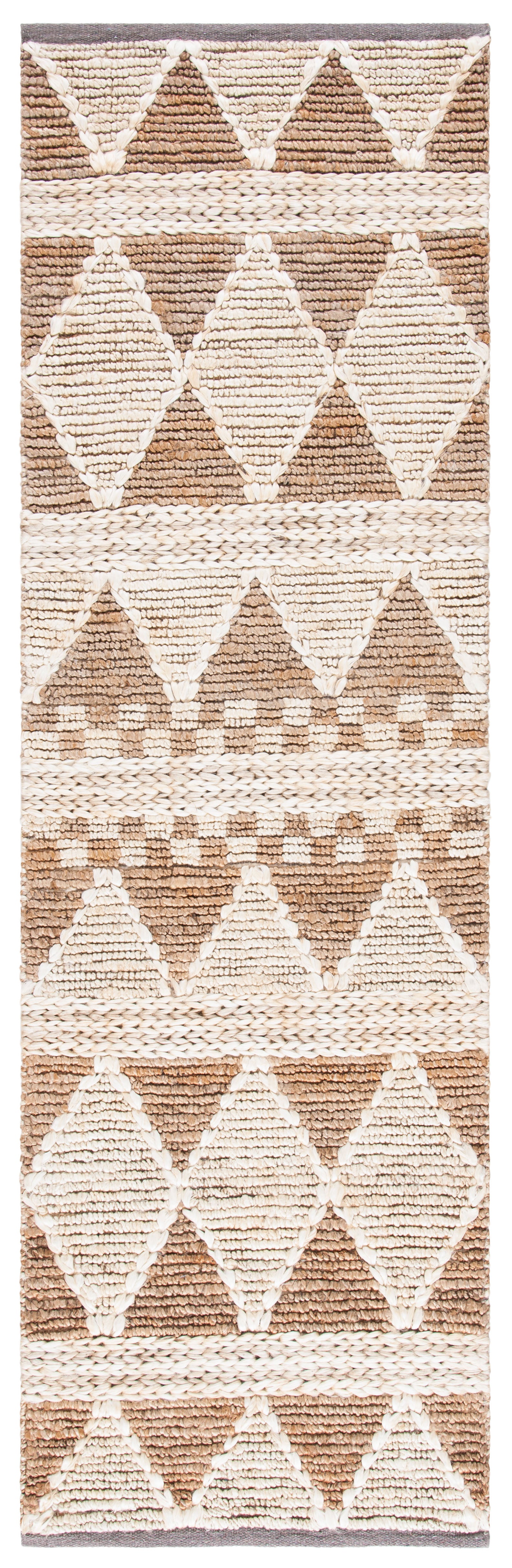 Safavieh Natural Fiber Nf958T Brown/Beige Area Rug