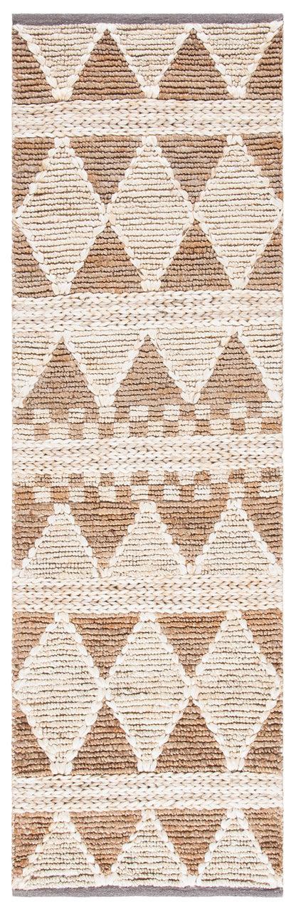 Safavieh Natural Fiber Nf958T Brown/Beige Area Rug