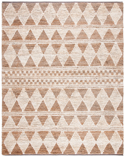 Safavieh Natural Fiber Nf958T Brown/Beige Area Rug