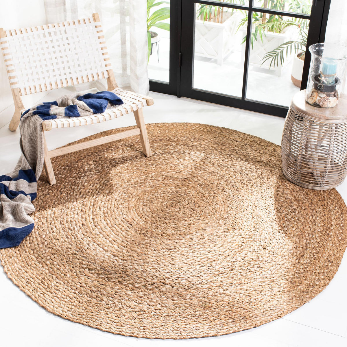 Safavieh Natural Fiber Nfb114B Beige Rugs.