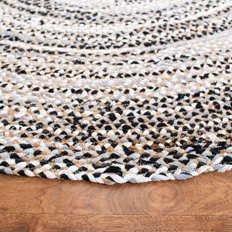 Safavieh Natural Fiber Nfb117Z Black/Ivory Rug.