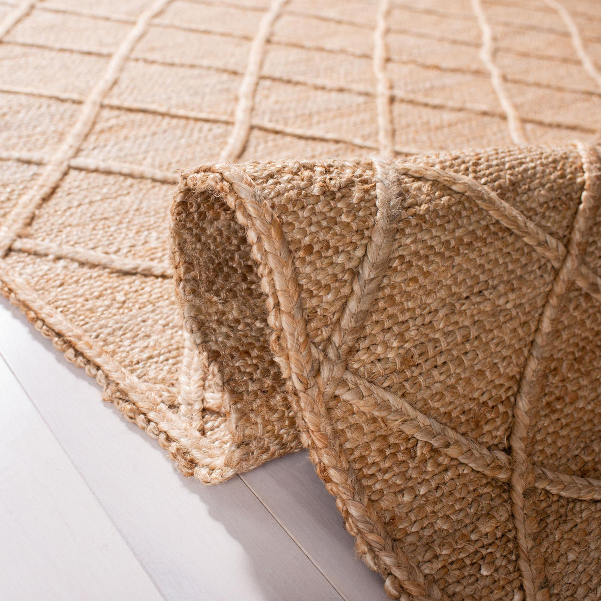 Safavieh Natural Fiber Nfb118B Beige Rug.