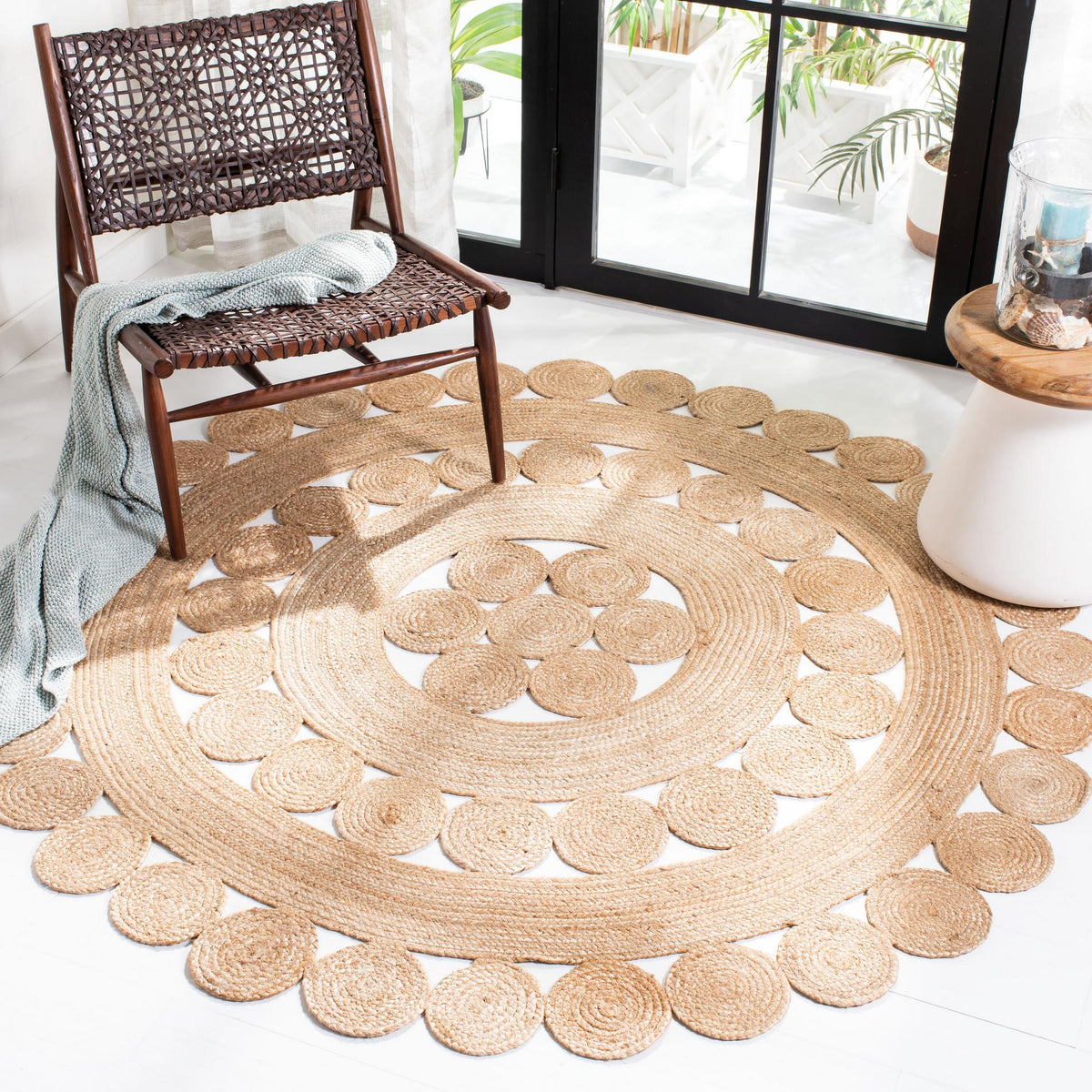 Safavieh Natural Fiber Nfb121B Beige Rugs.