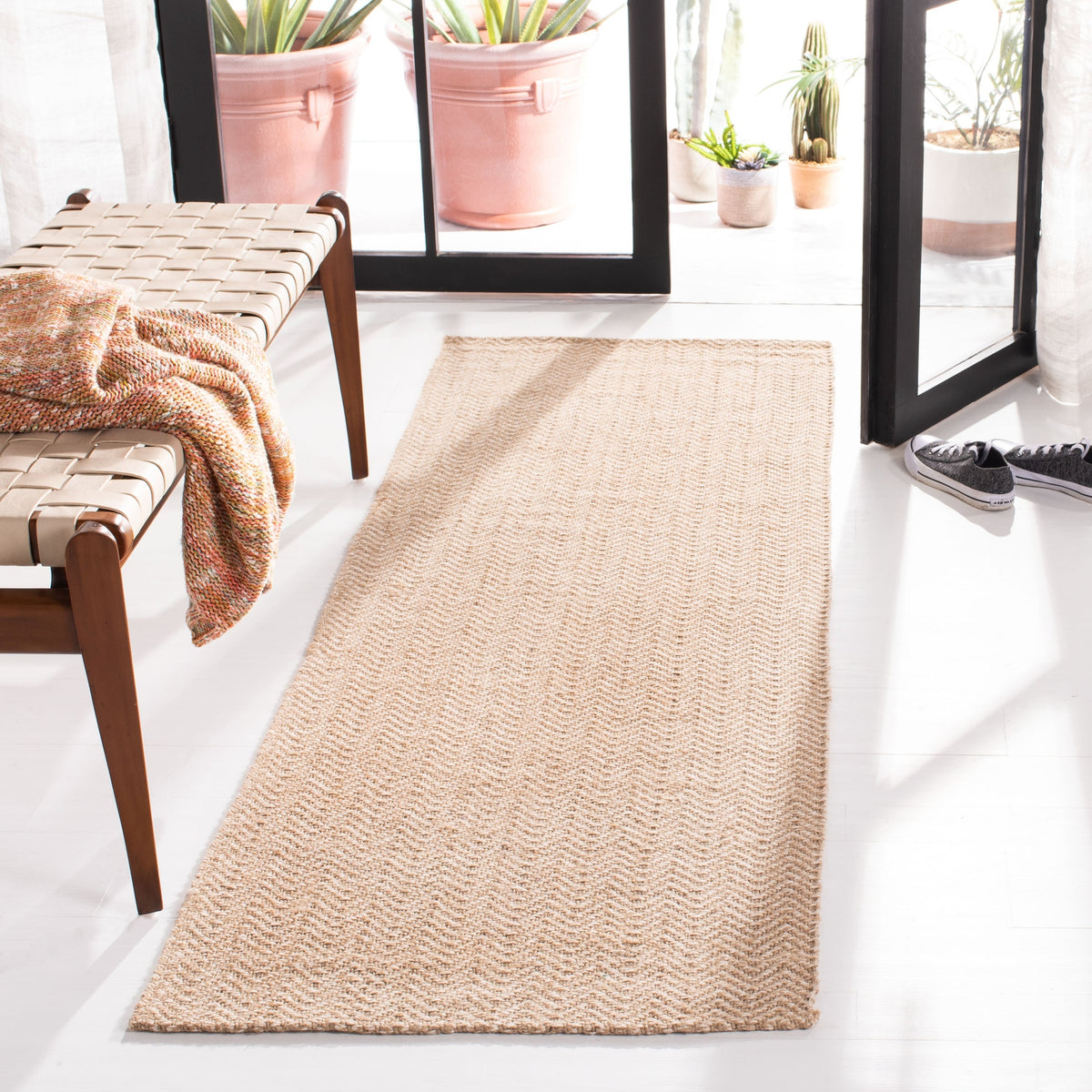 Safavieh Natural Fiber Nfb123B Beige Rug.