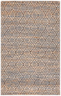 Safavieh Natural Fiber Nfb175M Natural/Blue Rug.