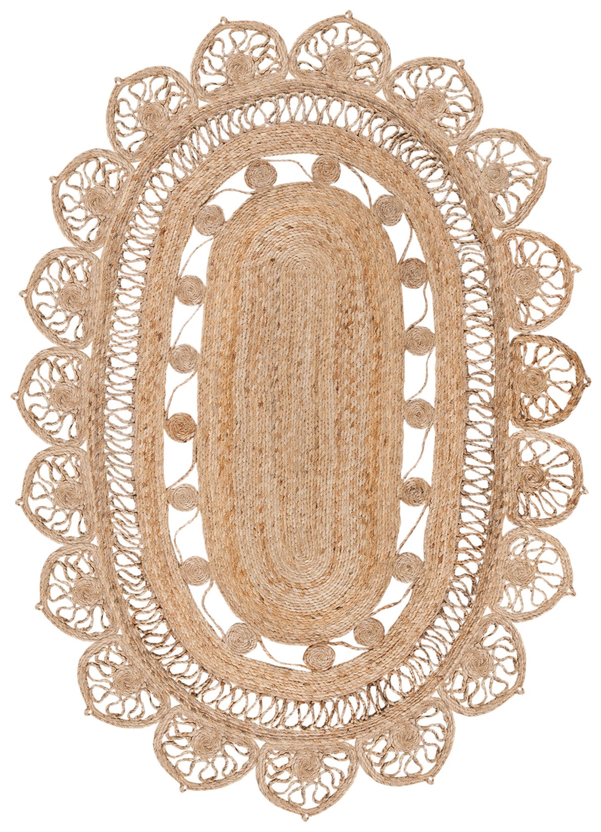 Safavieh Natural Fiber Nfb251A Natural Rug.