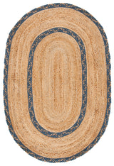 Safavieh Natural Fiber Nfb260F Natural/Grey Rug.