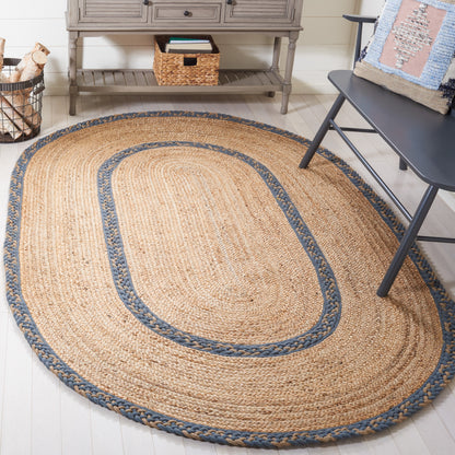 Safavieh Natural Fiber Nfb260F Natural/Grey Area Rug