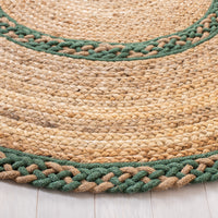 Safavieh Natural Fiber Nfb260Y Natural/Green Area Rug