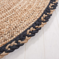 Safavieh Natural Fiber Nfb260Z Natural/Black Area Rug