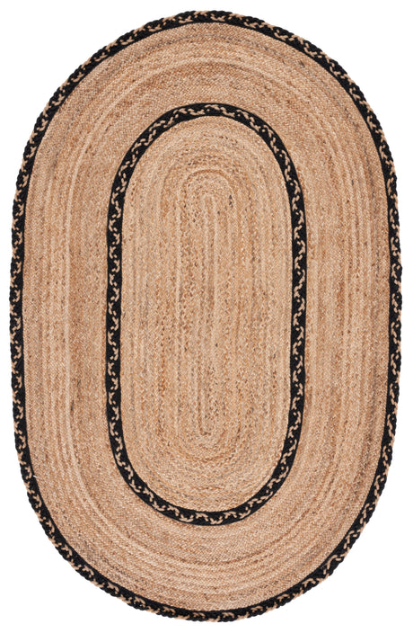 Safavieh Natural Fiber Nfb260Z Natural/Black Rug.