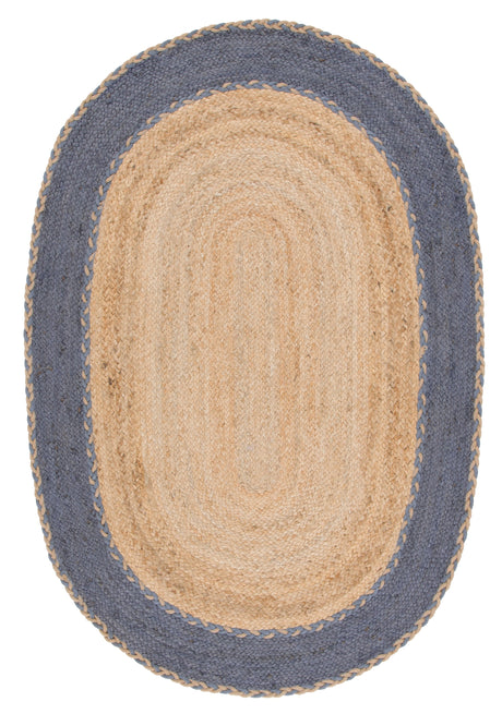 Safavieh Natural Fiber Nfb261F Natural/Dark Grey Rug.