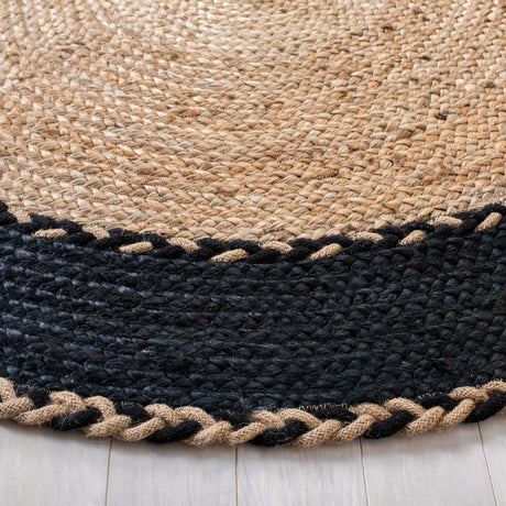 Safavieh Natural Fiber Nfb261Z Natural/Black Rug.