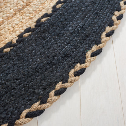 Safavieh Natural Fiber Nfb261Z Natural/Black Area Rug