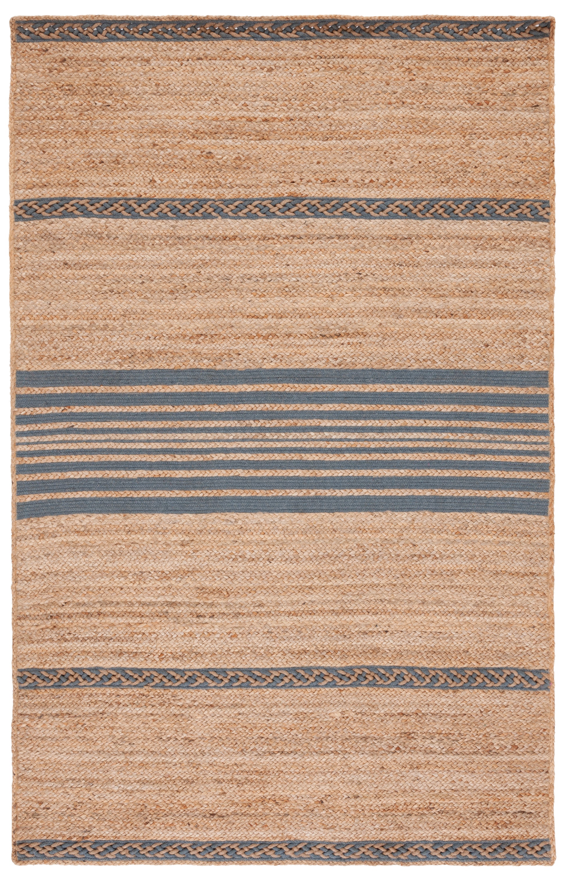 Safavieh Natural Fiber Nfb262F Natural/Grey Area Rug