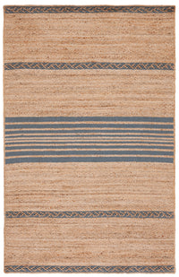 Safavieh Natural Fiber Nfb262F Natural/Grey Area Rug