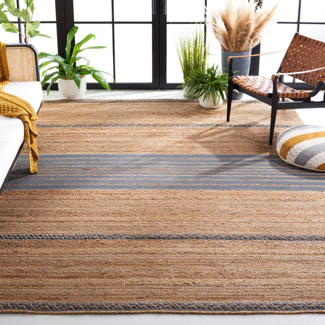 Safavieh Natural Fiber Nfb262F Natural/Grey Rug.