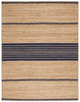 Safavieh Natural Fiber Nfb262N Natural/Navy Rug.