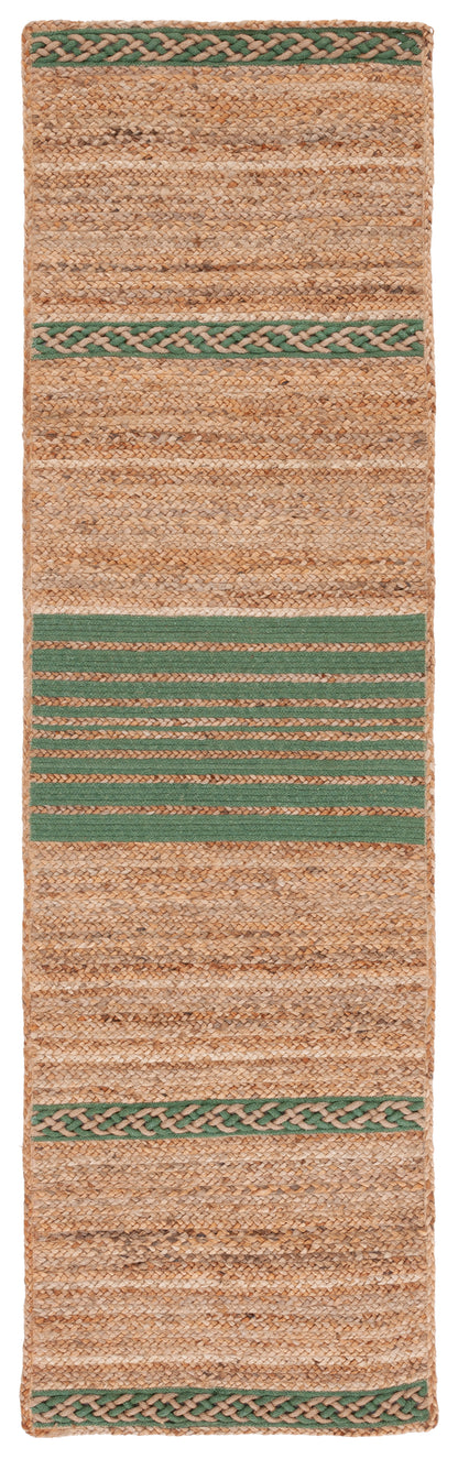 Safavieh Natural Fiber Nfb262Y Natural/Green Area Rug