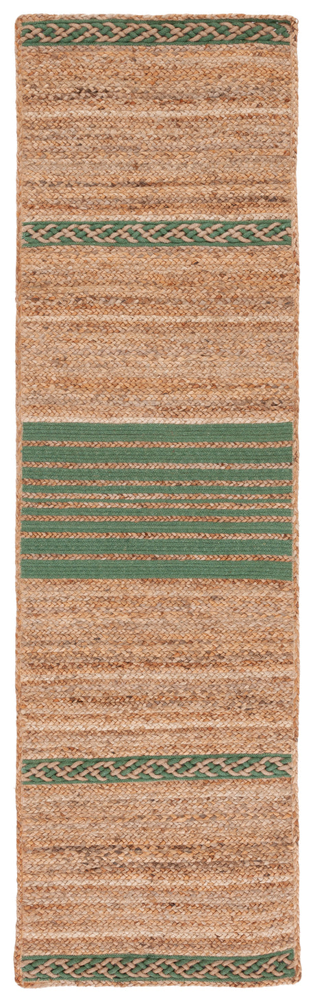 Safavieh Natural Fiber Nfb262Y Natural/Green Rug.