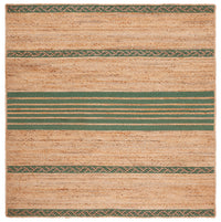 Safavieh Natural Fiber Nfb262Y Natural/Green Area Rug