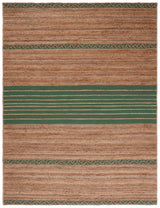 Safavieh Natural Fiber Nfb262Y Natural/Green Rug.