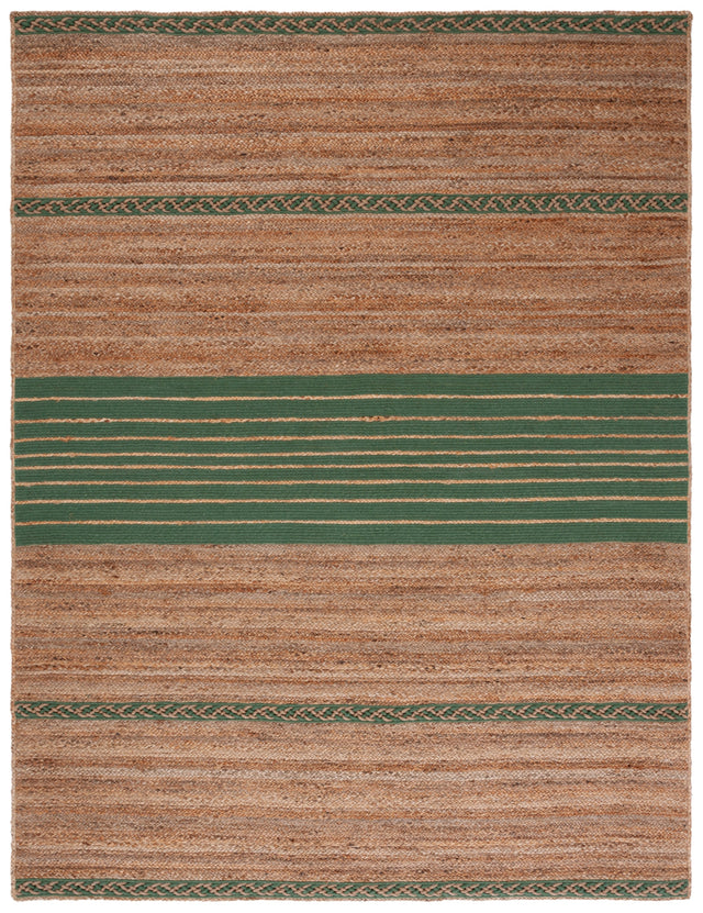 Safavieh Natural Fiber Nfb262Y Natural/Green Rug.