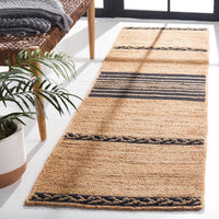 Safavieh Natural Fiber Nfb262Z Natural/Black Area Rug