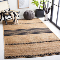 Safavieh Natural Fiber Nfb262Z Natural/Black Area Rug