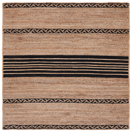 Safavieh Natural Fiber Nfb262Z Natural/Black Rug.