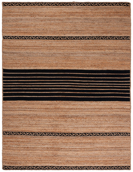 Safavieh Natural Fiber Nfb262Z Natural/Black Rug.