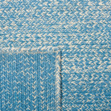 Safavieh Natural Fiber Nfb263M Natural/Light Blue Rug.